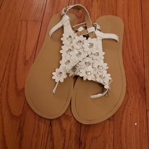 Floral sandals